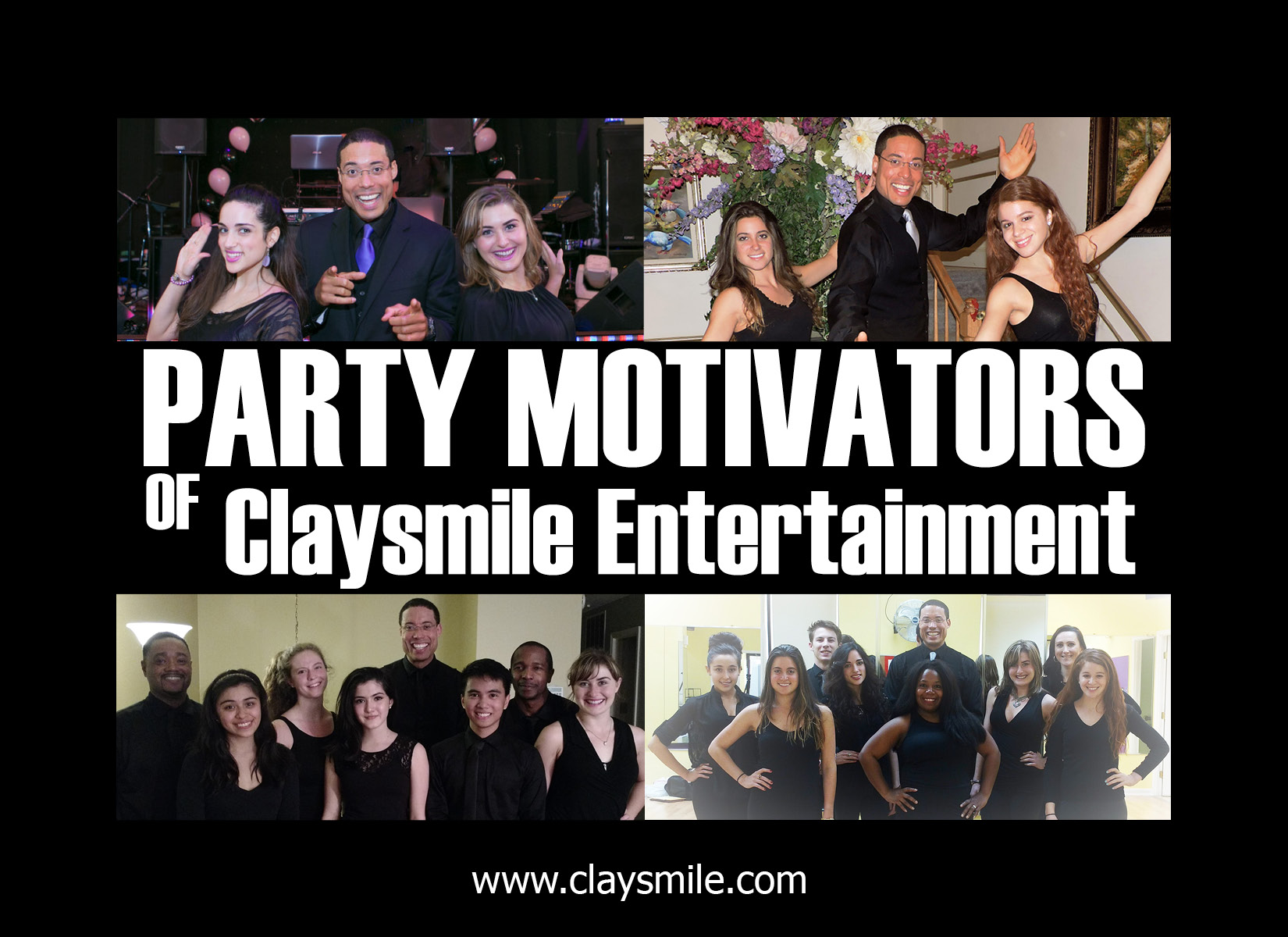 party motivators of claysmile - thank you card